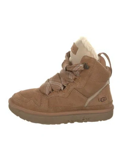 Pre-owned Ugg Suede Boots In Brown