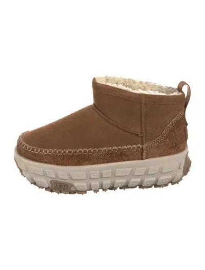 Pre-owned Ugg Suede Boots In Brown