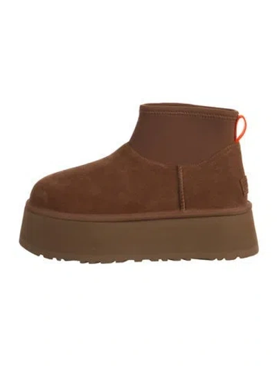 Pre-owned Ugg Suede Boots In Brown
