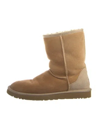 Pre-owned Ugg Suede Boots In Brown