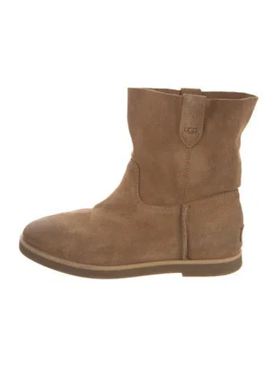Pre-owned Ugg Suede Boots In Brown