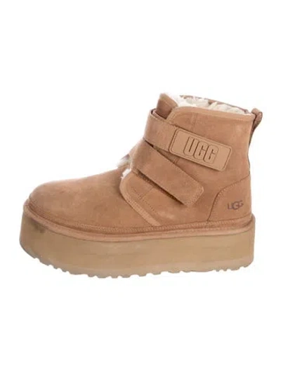 Pre-owned Ugg Suede Boots In Brown