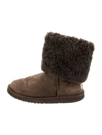 Pre-owned Ugg Suede Boots In Brown