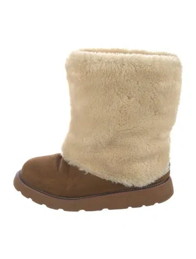 Pre-owned Ugg Suede Boots In Brown