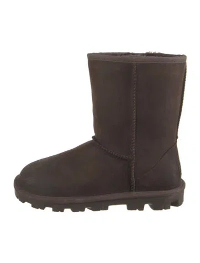Pre-owned Ugg Suede Boots In Brown