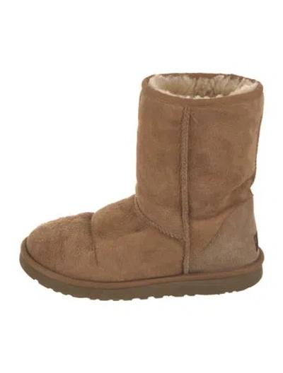 Pre-owned Ugg Suede Boots In Brown