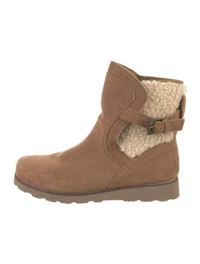 Pre-owned Ugg Suede Boots In Brown