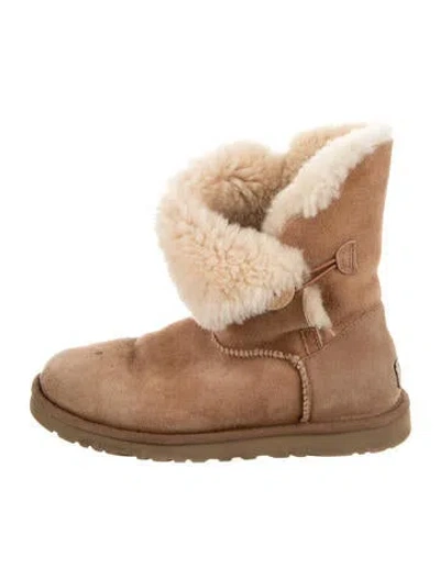 Pre-owned Ugg Suede Boots In Brown