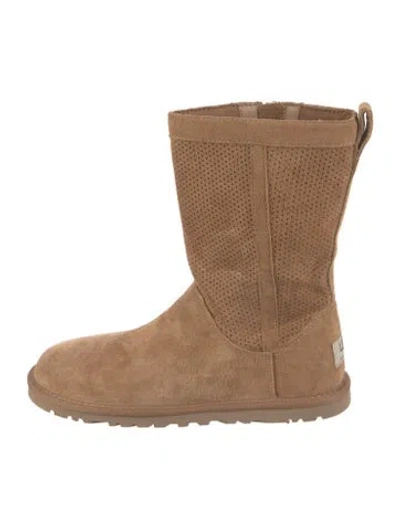 Pre-owned Ugg Suede Boots In Brown