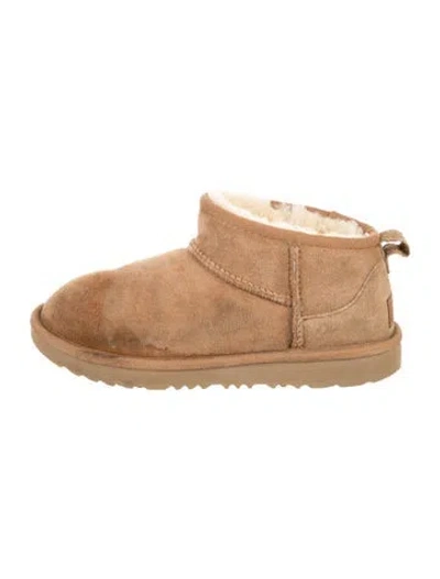 Pre-owned Ugg Suede Boots In Brown