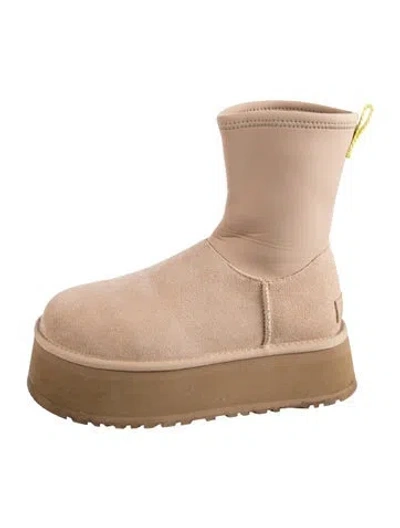 Pre-owned Ugg Suede Boots In Brown