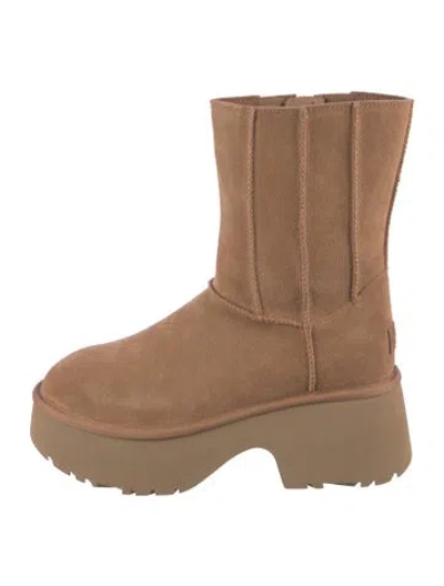 Pre-owned Ugg Suede Boots In Brown