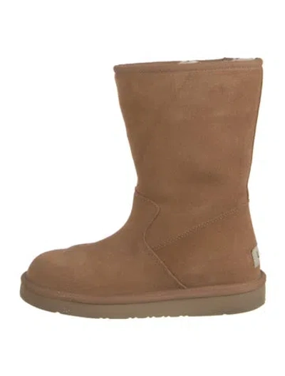 Pre-owned Ugg Suede Boots In Brown