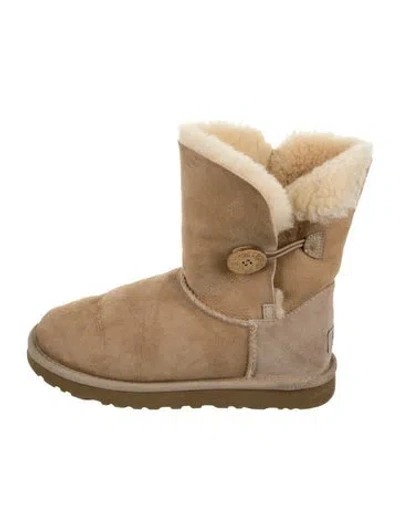 Pre-owned Ugg Suede Boots In Brown