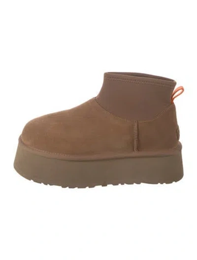 Pre-owned Ugg Suede Boots In Brown