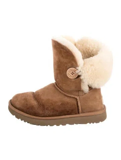 Pre-owned Ugg Suede Boots In Brown