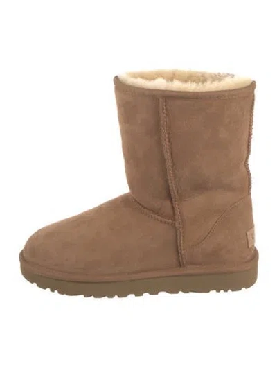 Pre-owned Ugg Suede Boots In Brown