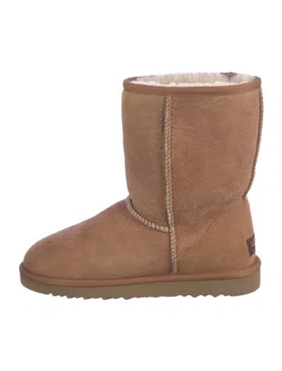 Pre-owned Ugg Suede Boots In Brown