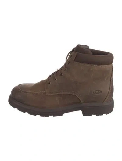 Pre-owned Ugg Suede Boots In Brown