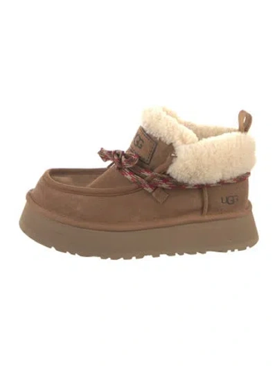 Pre-owned Ugg Suede Boots In Brown