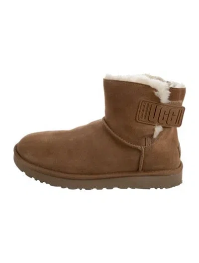 Pre-owned Ugg Suede Boots In Brown