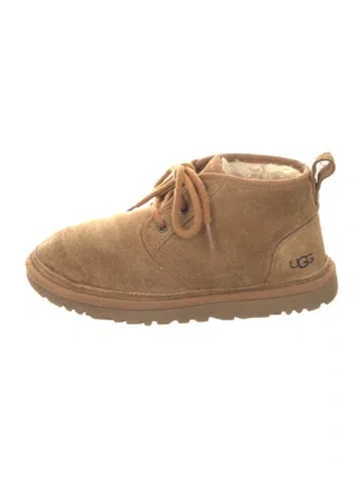 Pre-owned Ugg Suede Boots In Brown