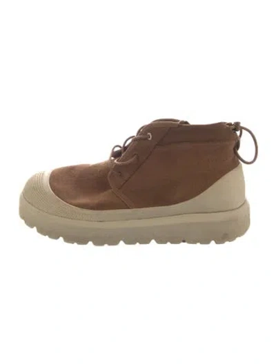 Pre-owned Ugg Suede Boots In Brown