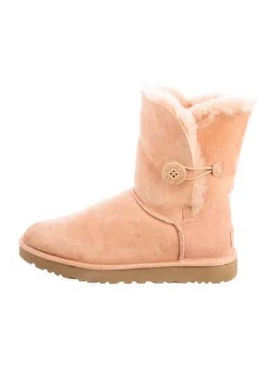 Pre-owned Ugg Suede Boots In Brown