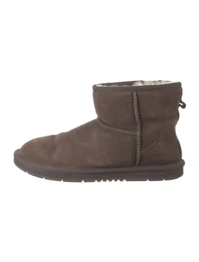 Pre-owned Ugg Suede Boots In Brown