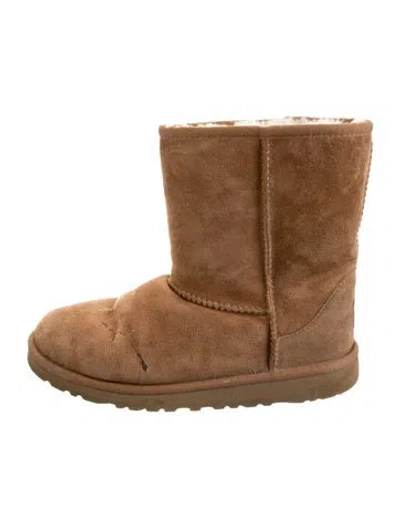 Pre-owned Ugg Suede Boots In Brown