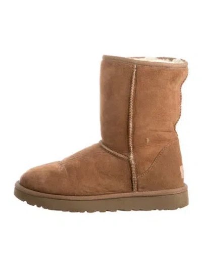 Pre-owned Ugg Suede Boots In Brown