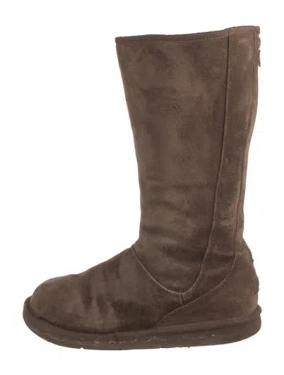 Pre-owned Ugg Suede Boots In Brown
