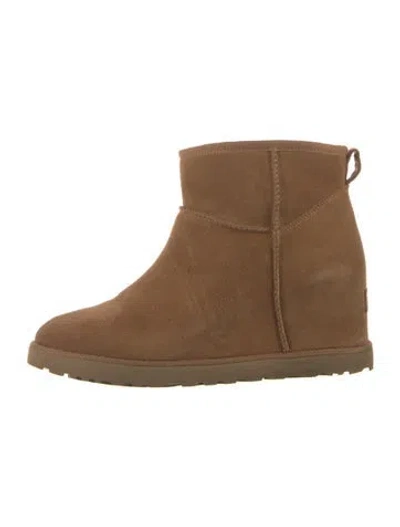 Pre-owned Ugg Suede Boots In Brown