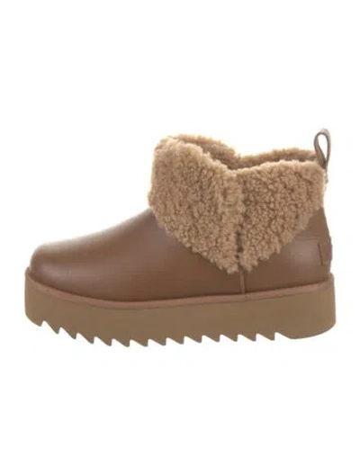 Pre-owned Ugg Suede Boots In Brown