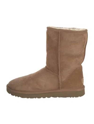 Pre-owned Ugg Suede Boots In Brown
