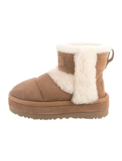 Pre-owned Ugg Suede Boots In Brown