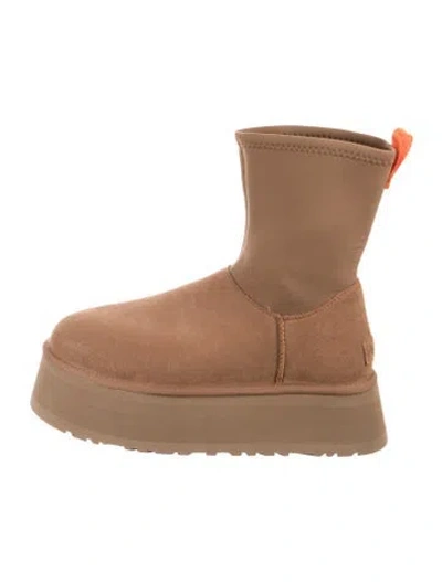 Pre-owned Ugg Suede Boots In Brown