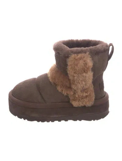 Pre-owned Ugg Suede Boots In Brown