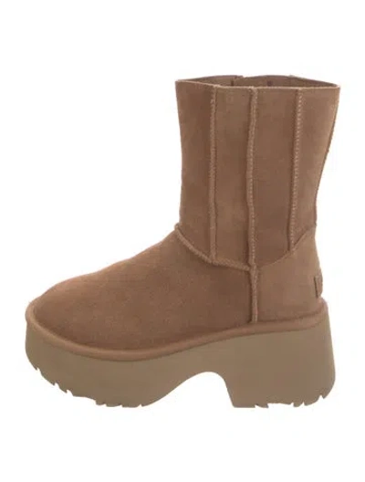 Pre-owned Ugg Suede Boots In Brown