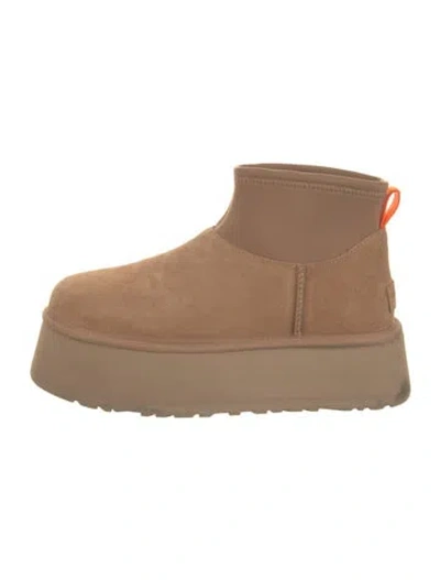 Pre-owned Ugg Suede Boots In Brown