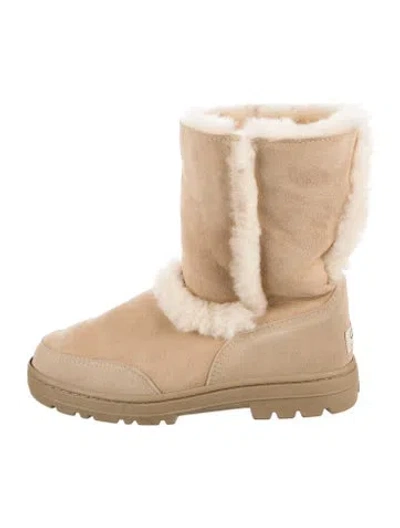 Pre-owned Ugg Suede Boots In Brown