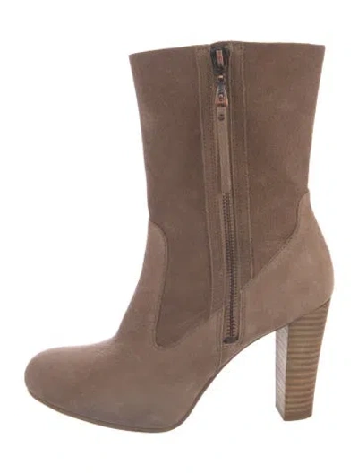 Pre-owned Ugg Suede Boots In Brown