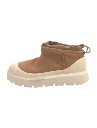 Pre-owned Ugg Suede Boots In Brown