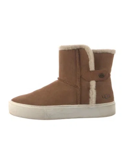 Pre-owned Ugg Suede Boots In Brown