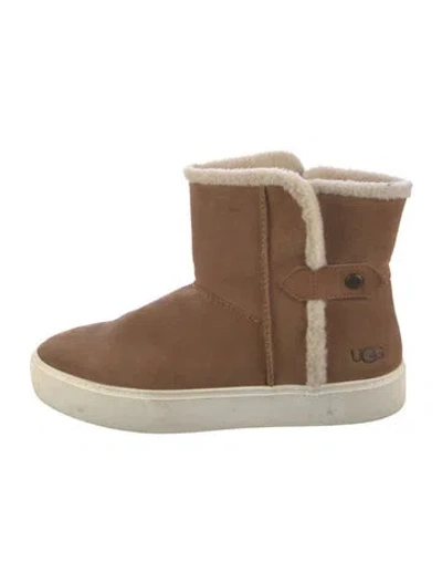 Pre-owned Ugg Suede Boots In Brown