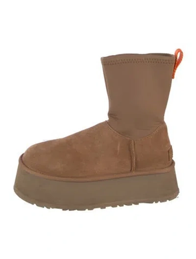 Pre-owned Ugg Suede Boots In Brown