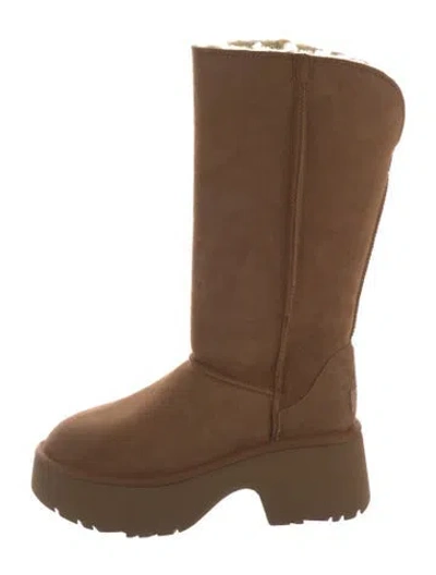 Pre-owned Ugg Suede Boots In Brown/neutrals