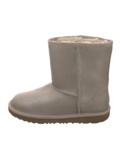 Pre-owned Ugg Suede Boots In Gray