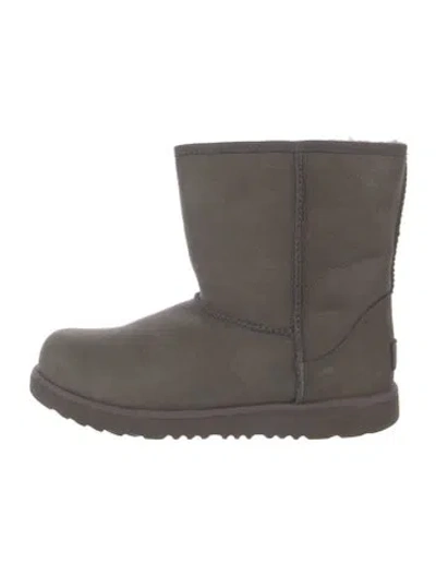 Pre-owned Ugg Suede Boots In Gray