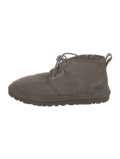 Pre-owned Ugg Suede Boots In Grey